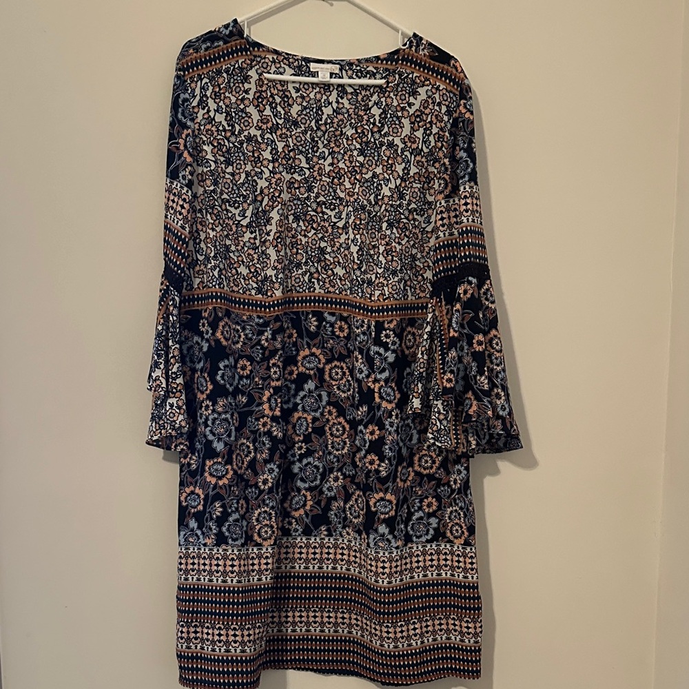 Westport Multicolor Long Sleeve Dress